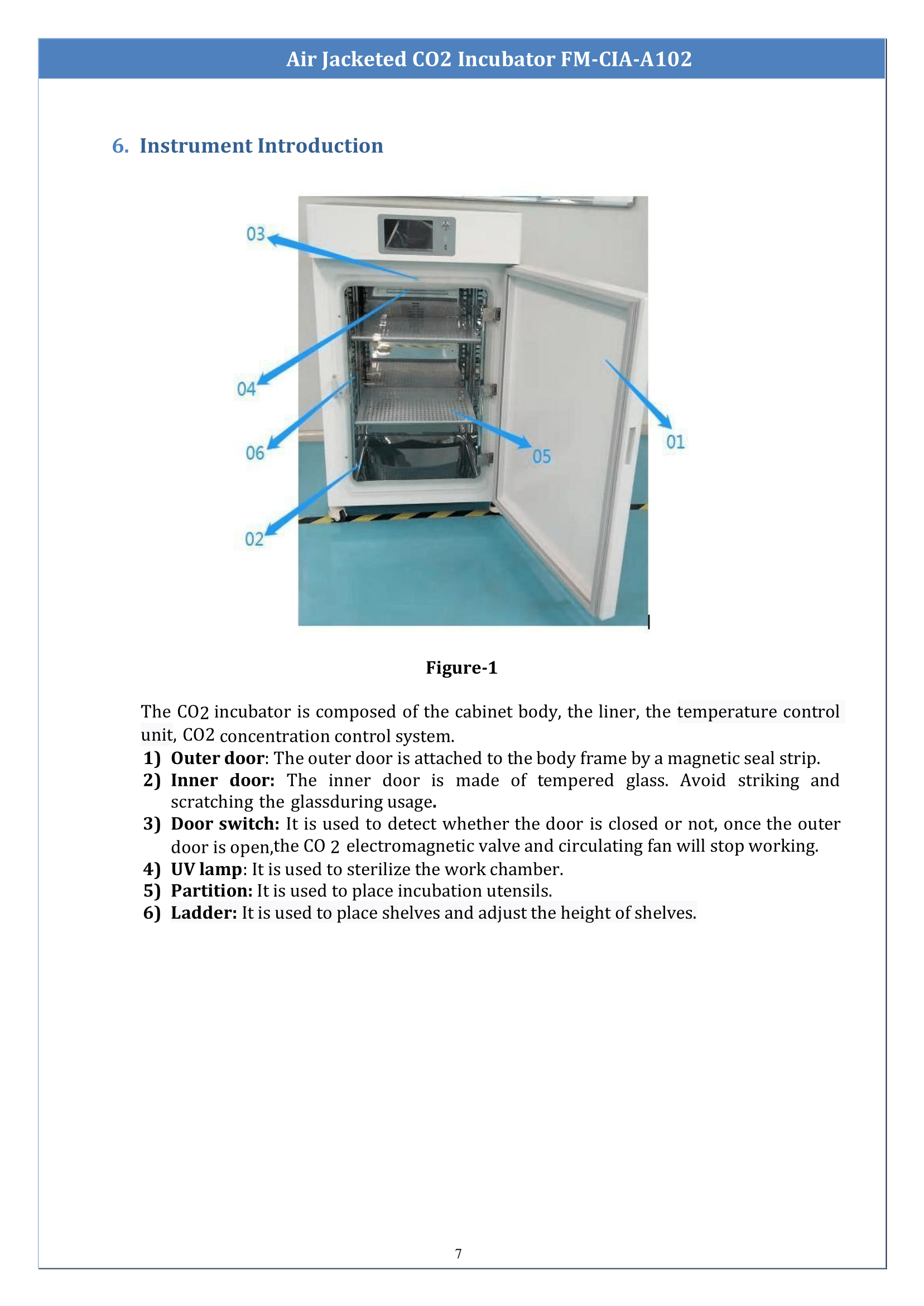 Air-Jacketed-CO2-Incubator-FM-CIA-A102