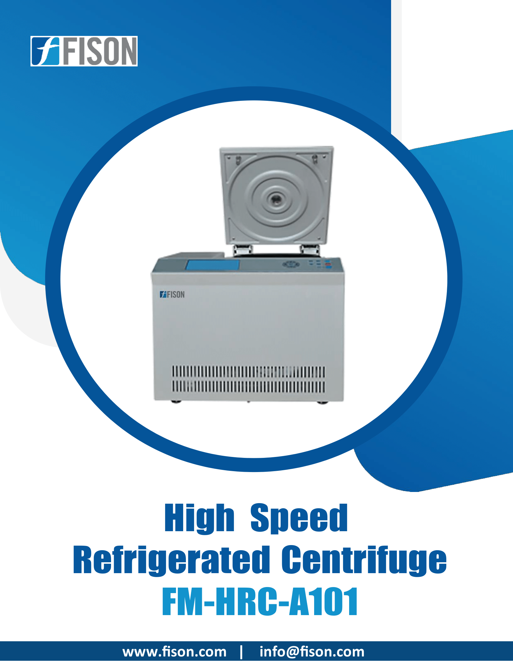 High-Speed-Refrigerated-Centrifuge-FM-HRC-A101 Manual