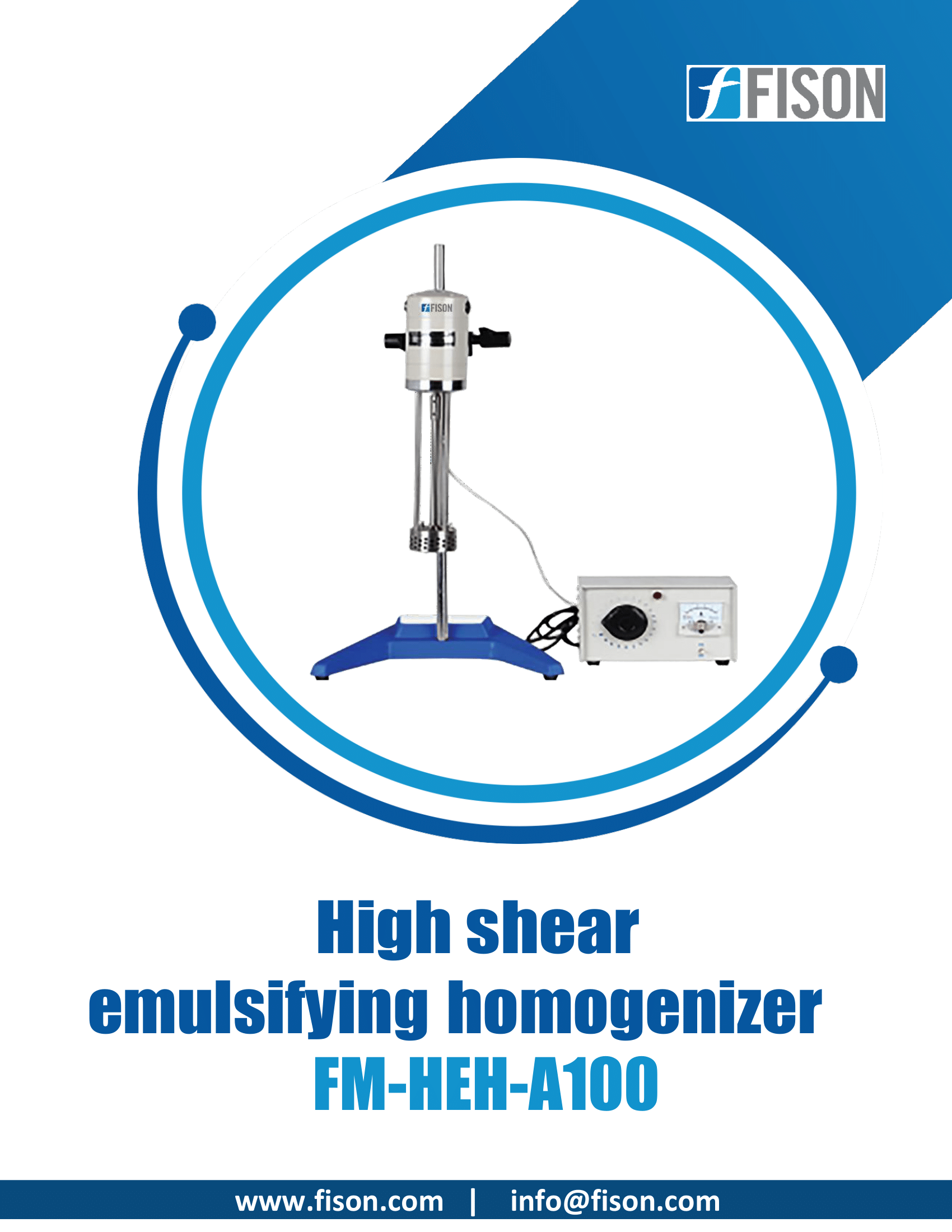 High-shear-emulsifying-homogenizer-FM-HEH-A100 Manual