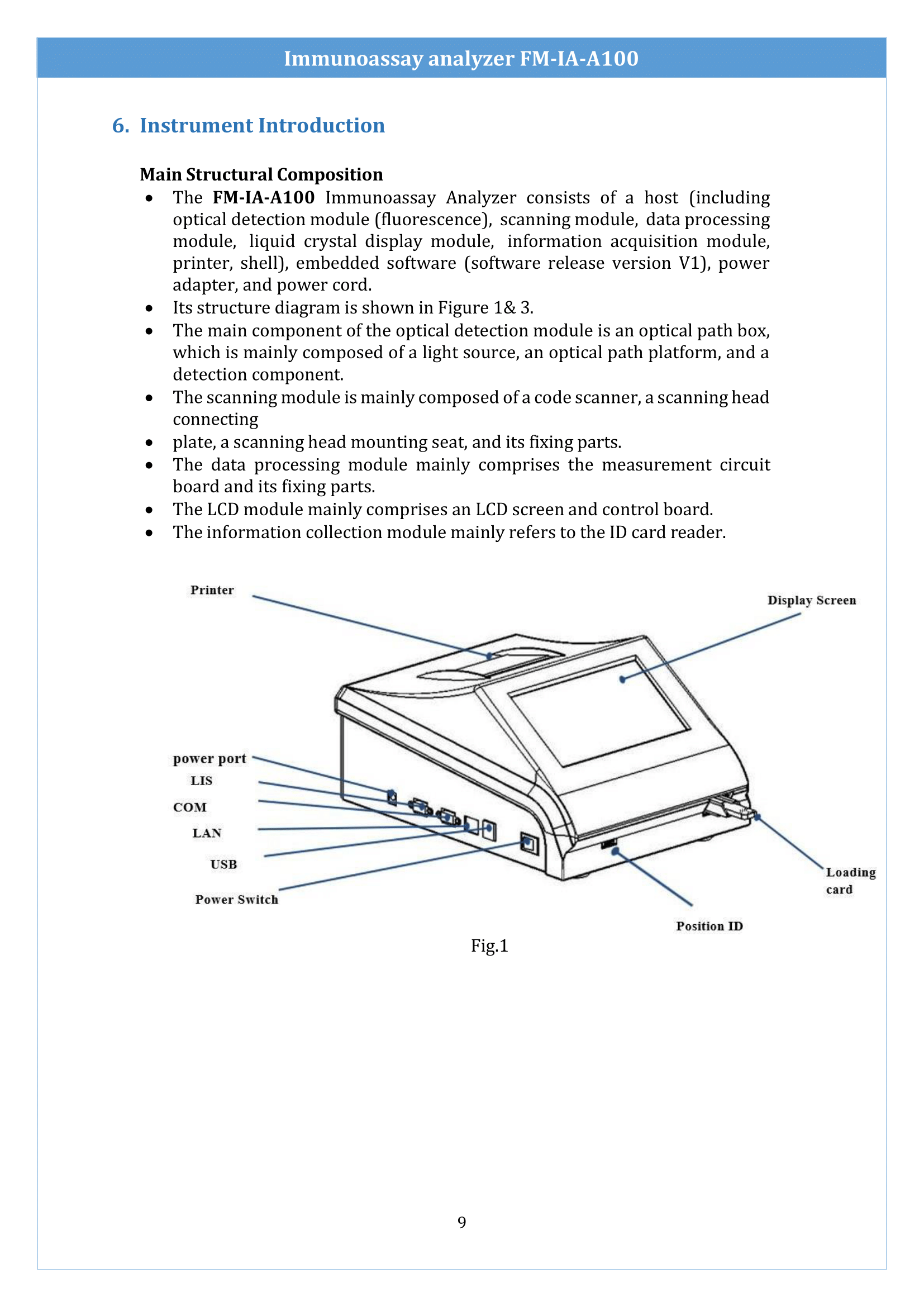 Immunoassay-analyzer-FM-IA-A100