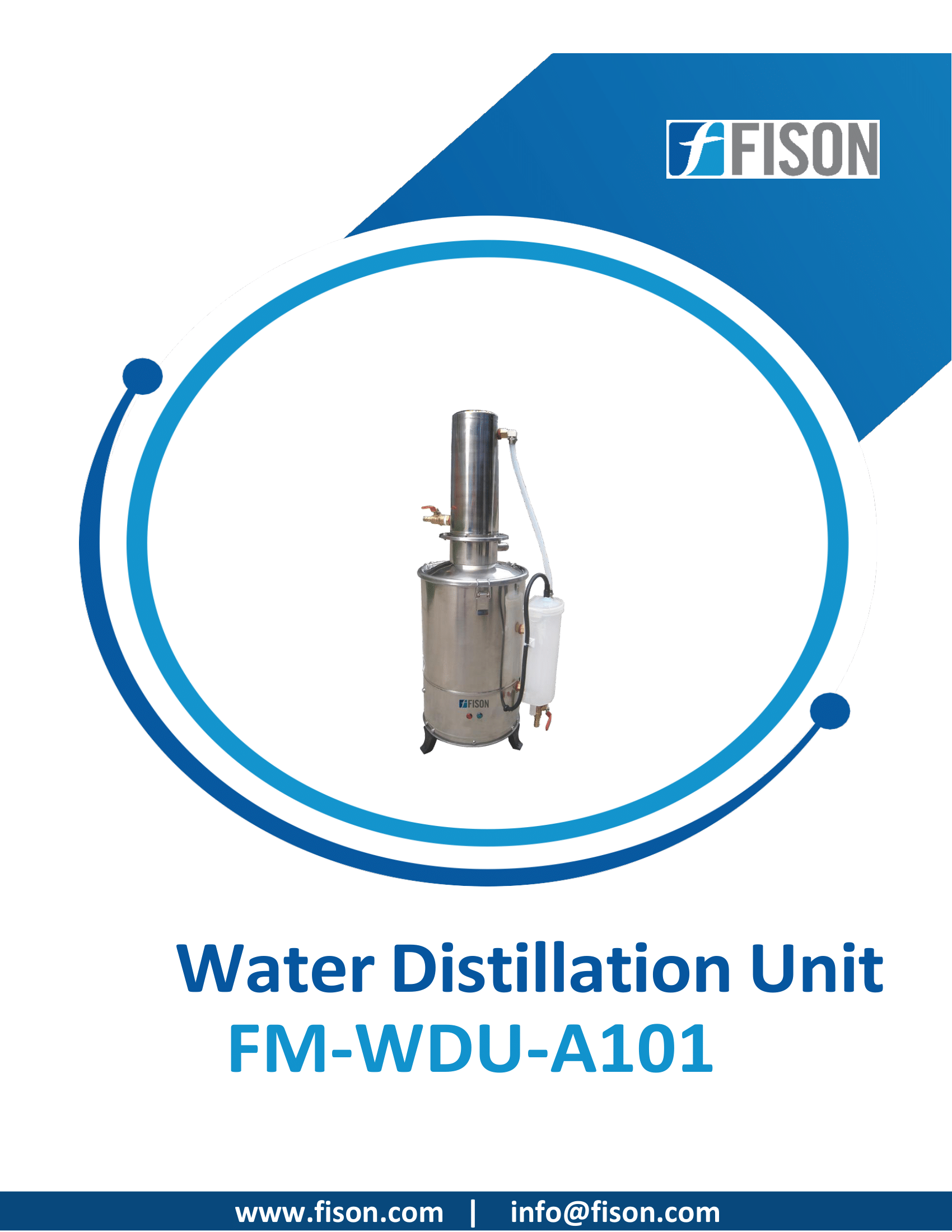 Water-Distillation-Unit-FM-WDU-A101 Manual